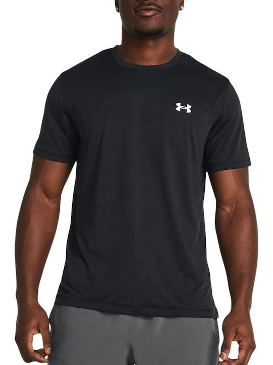 Under Armour Lanch Ανδρικό T-shirt Κοντομάνικο Μαύρο