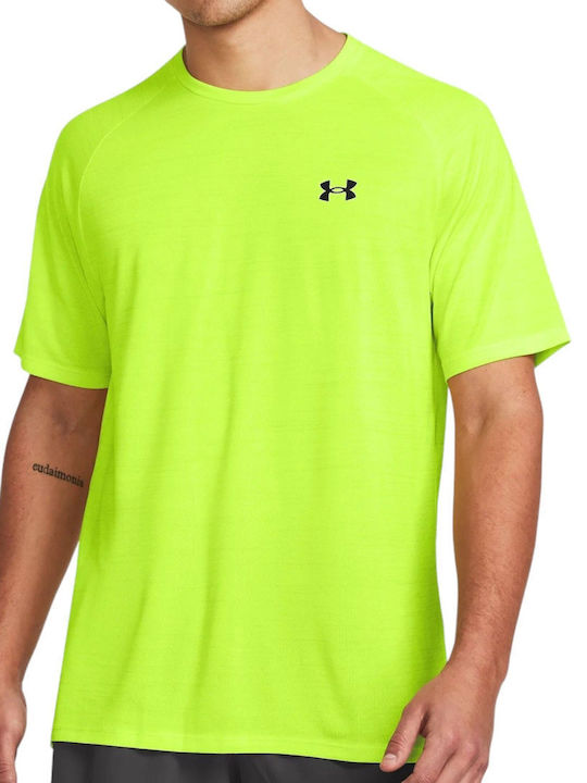 Under Armour Tiger Tech 2.0 Men's Athletic T-shirt Short Sleeve Yellow