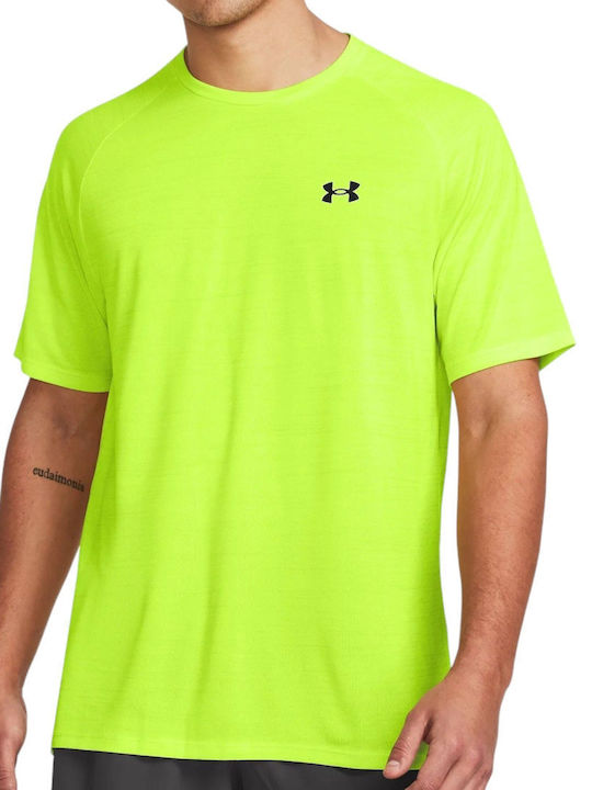 Under Armour Tiger Tech 2.0 Tricou sportiv pentru bărbați cu mâneci scurte Galben