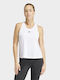 Adidas Women's Athletic Blouse Sleeveless White