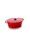Ibili Dutch Oven Oval 27x21cm 1Stück