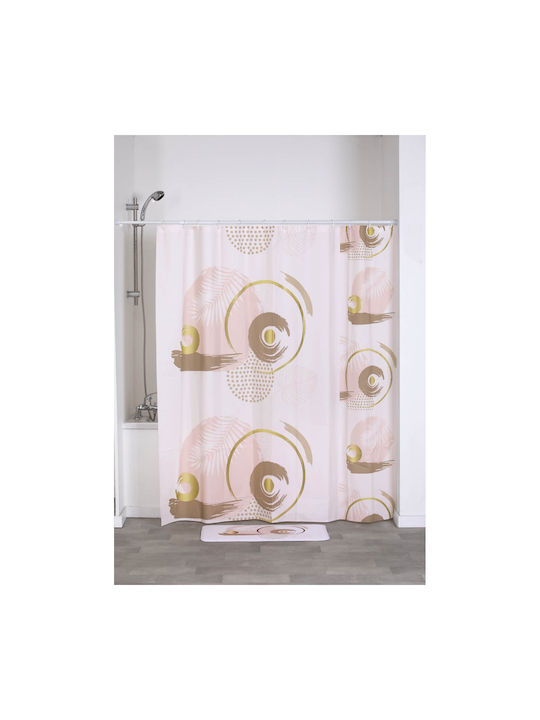 Eurocasa Shower Curtain 180x180cm Multicolour