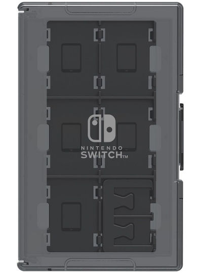 Hori Θήκη game Switch για 24 παιχνίδια σε Μαύρο χρώμα