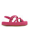 Hawkins Premium Damen Flache Sandalen in Fuchsie Farbe