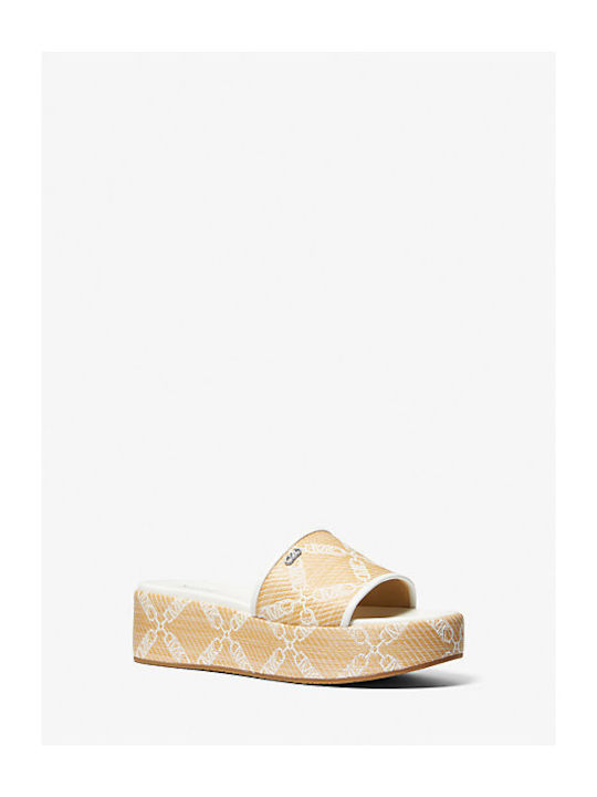 Ember Empire Sandale Casual Damă Flatforme Bej