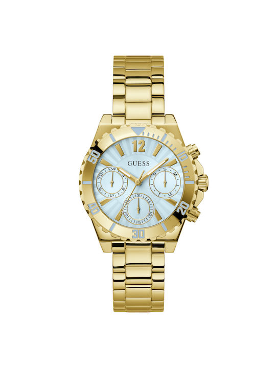 Guess Uhr mit Gold Metallarmband