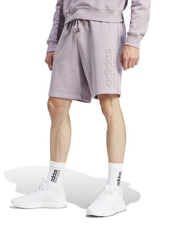 adidas Graphic Αθλητική Ανδρική Βερμούδα Μωβ
