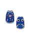 Fuzzyard Letterman Hundemantel Blau