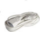 CHaralampidis 1 Platz mit Kabel 5m Durchmesser 2 x 0.75mm² Weiß