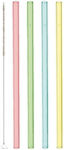 Leonardo Straws Glass Multicolored 5pcs