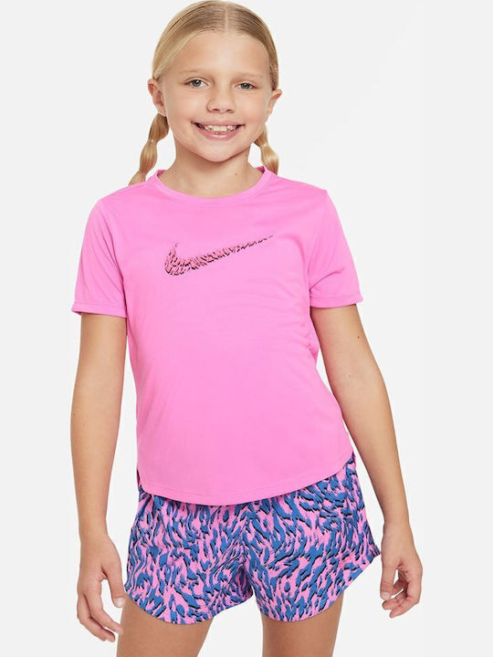 Tricou pentru copii Dri-Fit Roz