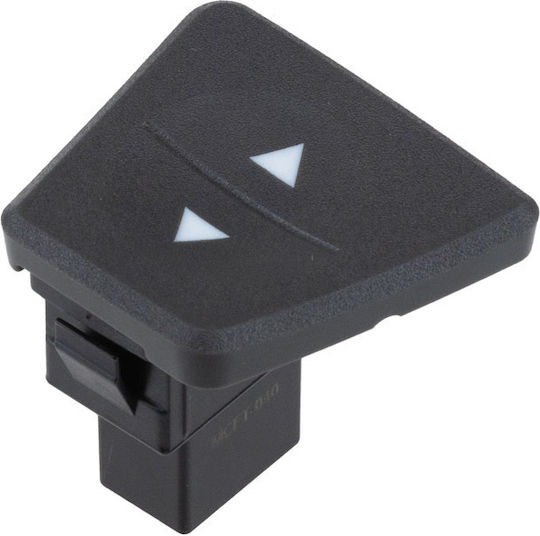 NTY Fensterheberschalter Auto für Fiat Panda 2004-2012 Schwarz