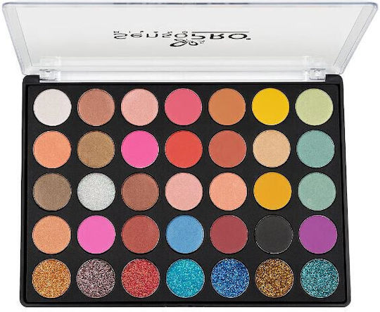 SensoPro Eye Shadow Palette Matte in Solid Form 35 Colours