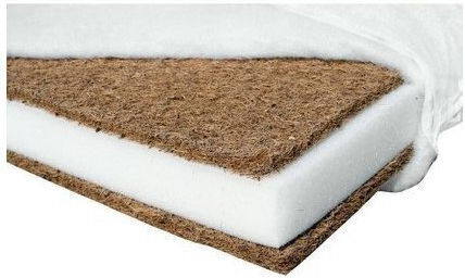 BabyNeeds Saltea Pentru Patut Cu Fibră De Cocos 60x120+8cm