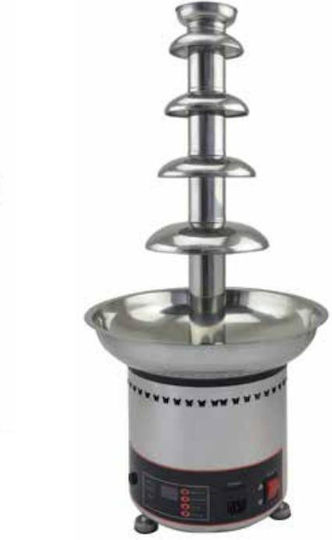 Karamco Brown Chocolate Fountain with 3 Flats 300W 33x33x68cm