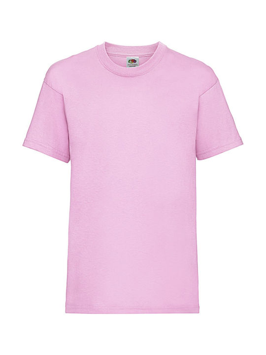 Fruit of the Loom Kids T-shirt Light Pink