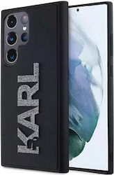 Karl Lagerfeld 3d Rubber Glitter Logo Blace (Galaxy S23 Ultra) Karl Lagerfeld 3d Rubber Glitter Logo Blace (Galaxy S23 Ultra)