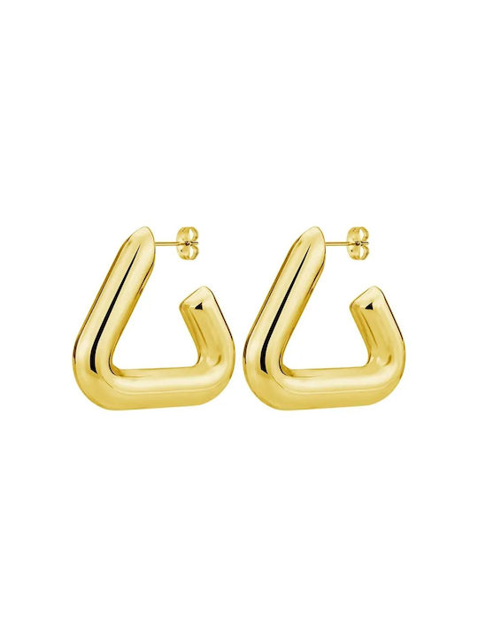 Bode Earrings Hoops from Steel Gold Plated