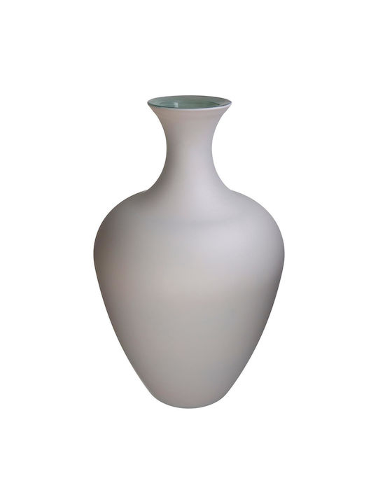 ArteLibre Decorative Vase Ecru 40x65cm