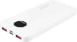 Moxom 10000mAh 18W Λευκό Moxom 10000mAh 18W Λευκό