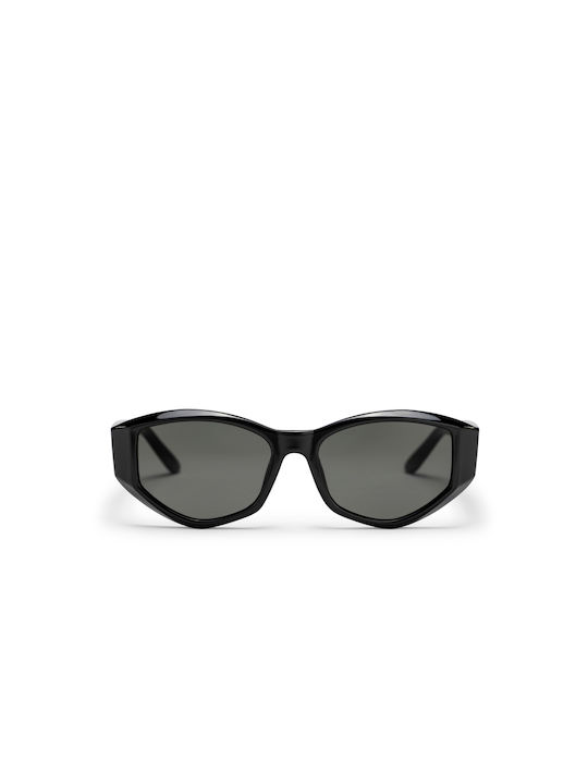 Chpo Sonnenbrillen mit Schwarz Rahmen und Schwarz Linse 16134LL