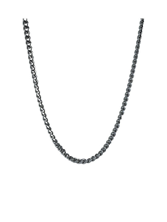 Jaklin Chain Neck made of Steel Thick Thickness 6mm and Length 60cm