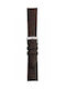 Morellato Bolle Leather Strap Brown 20mm