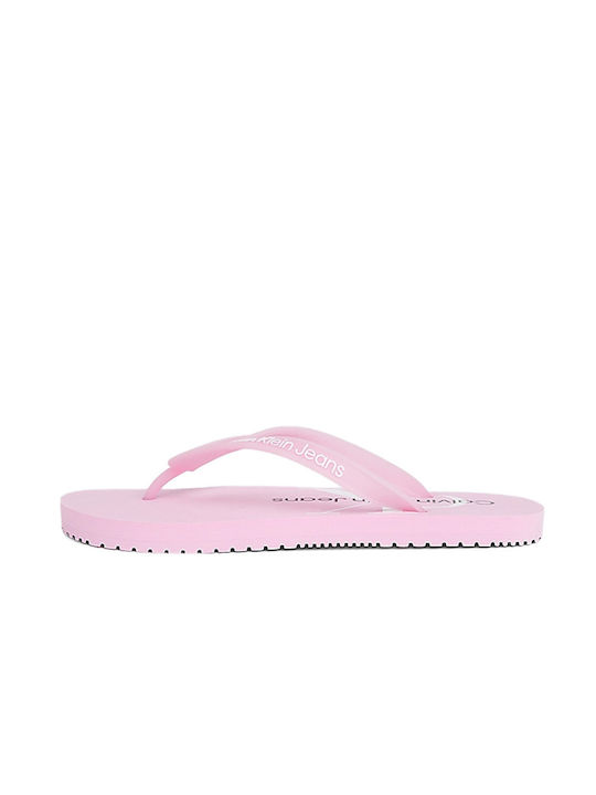 Calvin Klein Frauen Flip Flops in Rosa Farbe