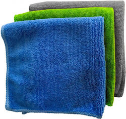 Moje Auto Lavete Din Microfibră De Curățenie Verde 50x50cm 3 Bucăți Moje Auto Lavete Din Microfibră De Curățenie Verde 50x50cm 3 Bucăți