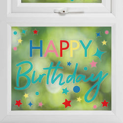 Lion Balloons Party Stickers