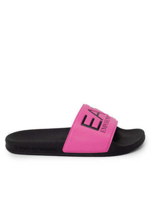 Emporio Armani Slides σε Ροζ Χρώμα