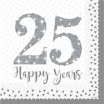 Χαρτοπετσέτες 25 Anniversary 16τμχ