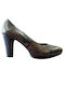 Wonders Anatomic Leather Brown Heels