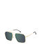 Carrera Men's Sunglasses with Gold Metal Frame and Green Mirror Lens 333/S J5G/Q3