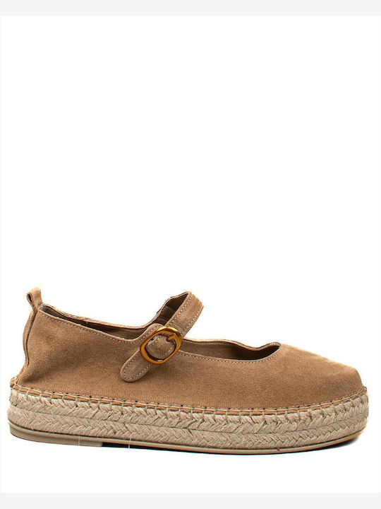 Komis & Komis Women's Platform Espadrilles Brown