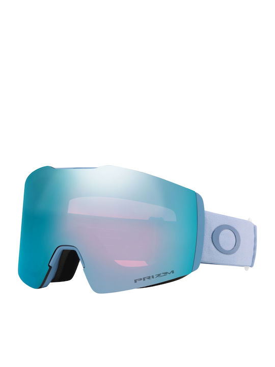 Oakley Fall Line Masca de schi și snowboard Pentru adulți Violet cu Lentilă în culoarea Violet