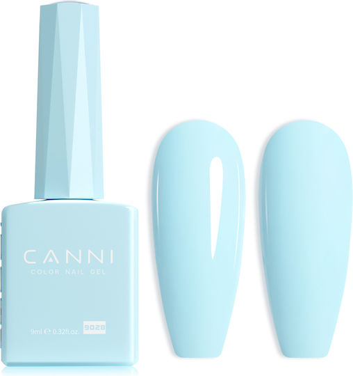 Canni Semi-Permanent Nail Polish Pale Blue 9028 9ml 1pcs