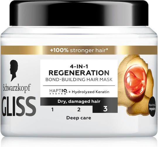 Gliss Bond Building Regeneration Μάσκα Μαλλιών για Επανόρθωση 400ml