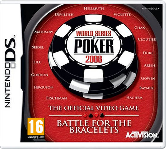 World Series Of Poker 2008: Battle For The Bracelets DS