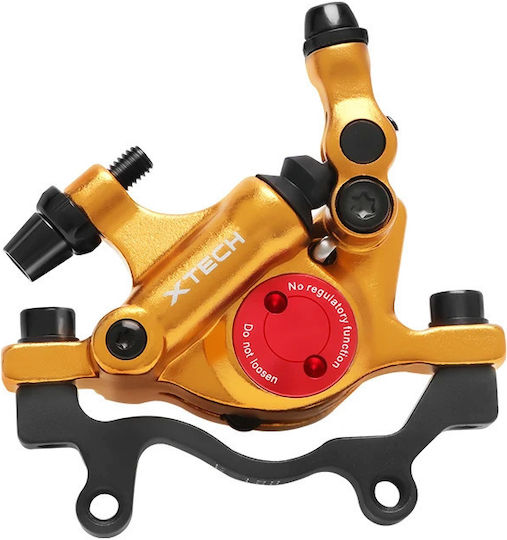 Zoom Hydraulic Brake Caliper Spare Part for Electric Scooter in Gold Color SKT-XM0549