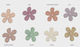 Petals Decorative Element for Wedding Favors Ecru 100pcs