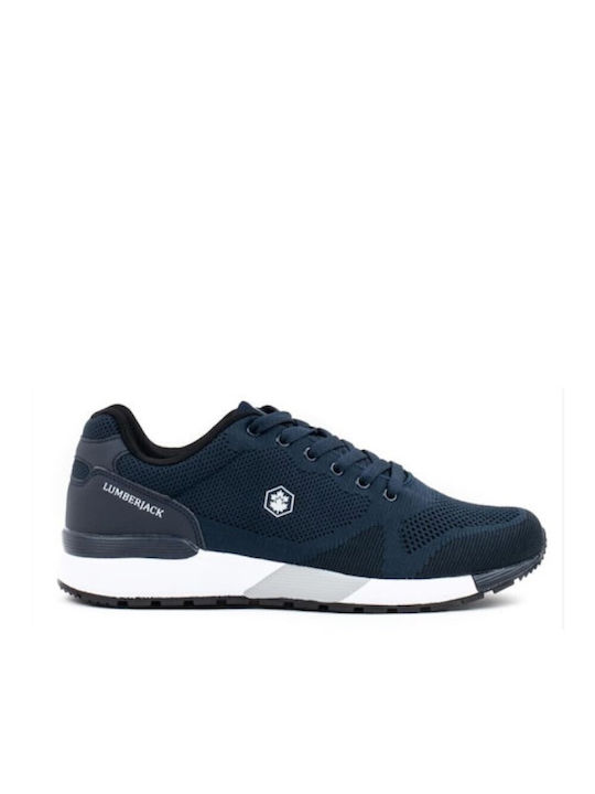 Lumberjack Sport Vendor Ανδρικά Sneakers Navy Blue / Grey