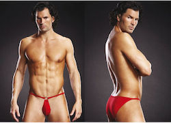 Blue Line Ανδρικό Sexy String Κόκκινο Blue Line Ανδρικό Sexy String Κόκκινο