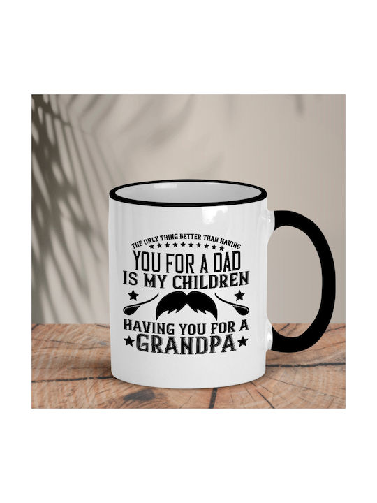 Cană Ceramică " Dad and my children's Grandpa" 1buc