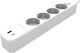 Vito Steckdosenleiste 4 Positionen mit USB-A, USB-C, Schalter und Kabel 1.5m