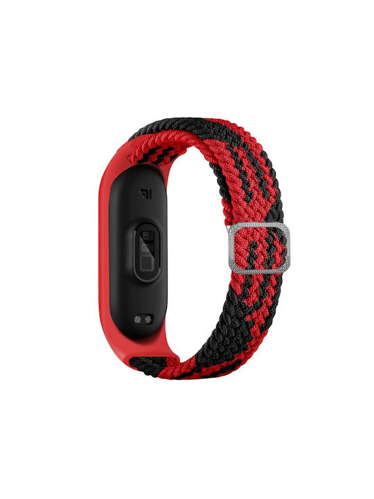 Armband Stoff Schwarz (Huawei Band 4Honor Band 6)