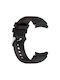 Armband Silikon με Ραφές (Galaxy Watch4/5/6/7/FE/4 Classic/6 Classic/5 Pro)