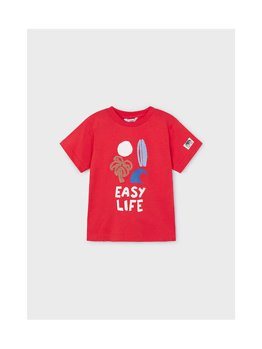 Mayoral Kids' T-shirt Red