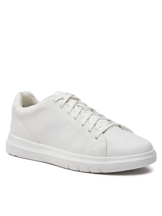 Geox Ανδρικά Sneakers Λευκά