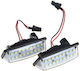 Carro License Plate Lights Led for Nissan Pathfinder / Murano 2pcs